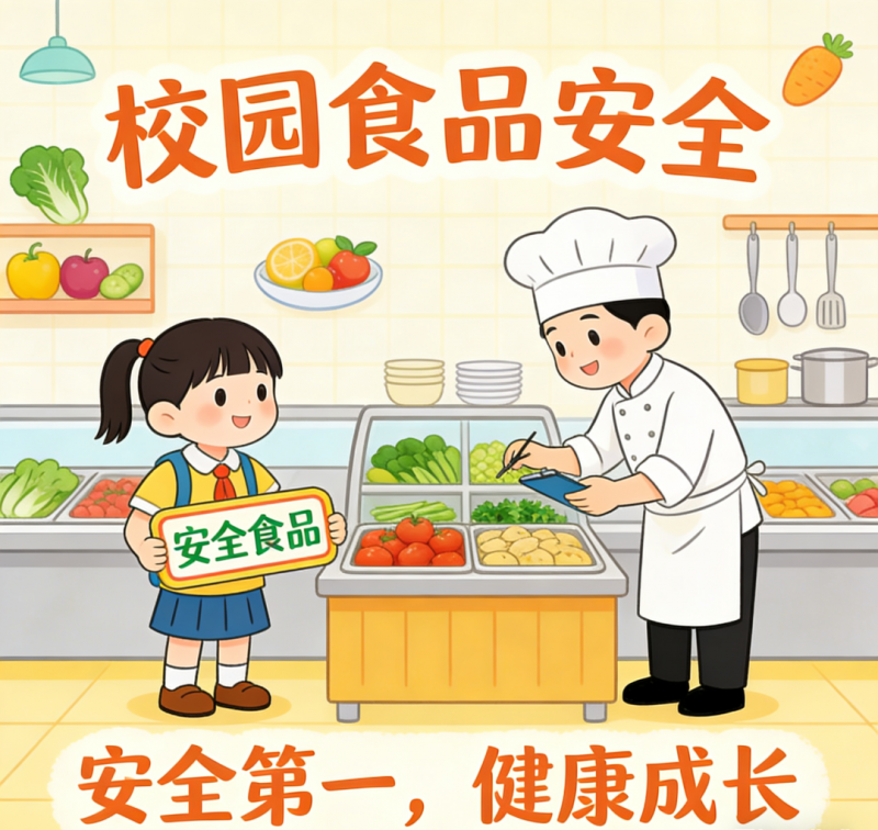 ������ӡ����ʮ���롱��ʮ��׼�� ��һ������У԰ʳƷ��ȫ����